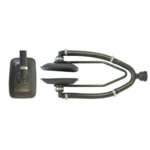 Square Heavy Duty Motor Flush / Bunny Ears