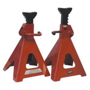 Heavy Duty Jack / Trestle Stand Set - 12 Ton Capacity