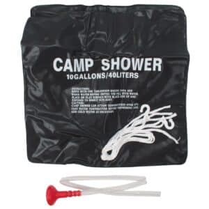 40 Litre Camp Shower Bag with Accessories