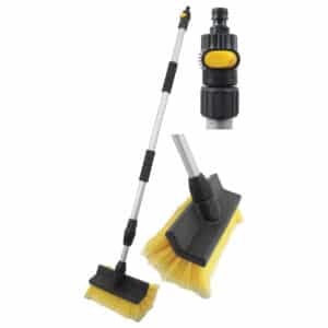 Wash Broom Flow Thru Type