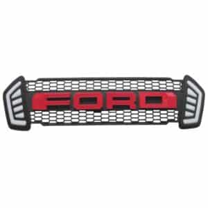 Ford Ranger Grille - LED Indicator Type - Red and Black