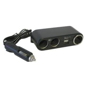 Car Socket Ports(3) And Usb Ports(2)