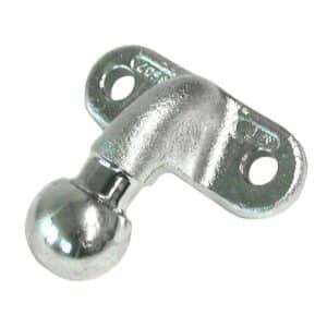 50mm Goose Neck Tow Ball - Silver