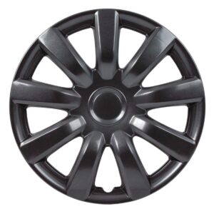 KT 14 Inch Gun Metal Wheel Cover Set