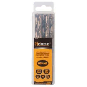 Hoteche 11mm HSS M2 Drill Bit - Pack of Five