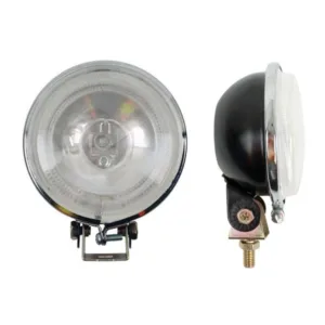 90 millimetre Clear Fog Lamp with White LED Ring