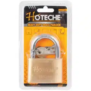 Hoteche 60 millimetre Heavy Duty Brass Padlock