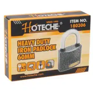 Hoteche 60 millimetre Heavy Duty Iron Padlock