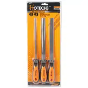 Hoteche 3 Piece 200 millimetre Steel File Set