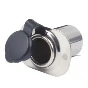 Marine Grade Stainless Steel 12 Volt Socket