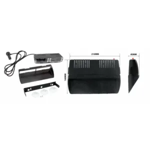 Amber Windscreen Mounted 12 Volt LED Warning Lamp