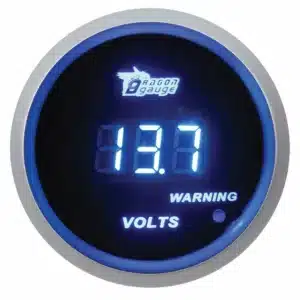 Dragon Gauge 52 millimetre Digital Voltage Gauge