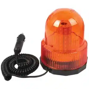 Amber 60 LED 12 Volt Emergency Light with Magnetic Base
