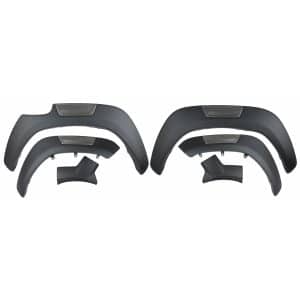 Fender Flares Set - Compatible with Toyota Hilux (2021 & Newer) - Black