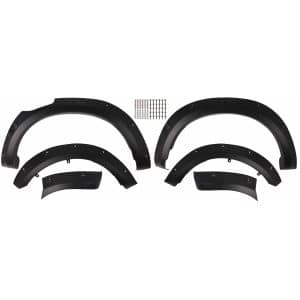 Wide (152 millimetre) Fender Flares Set - Compatible with Isuzu D-Max from 2020 and Newer