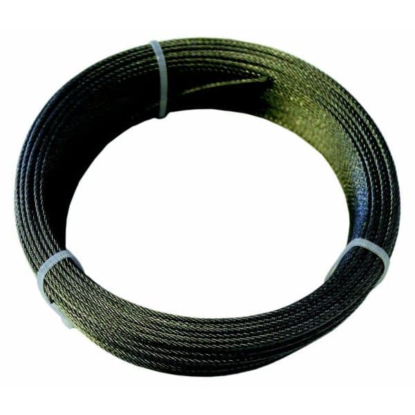 Marine Grade 316 Stainless Steel Rope (7x7 Core) - 3mm x 50 Metre Roll