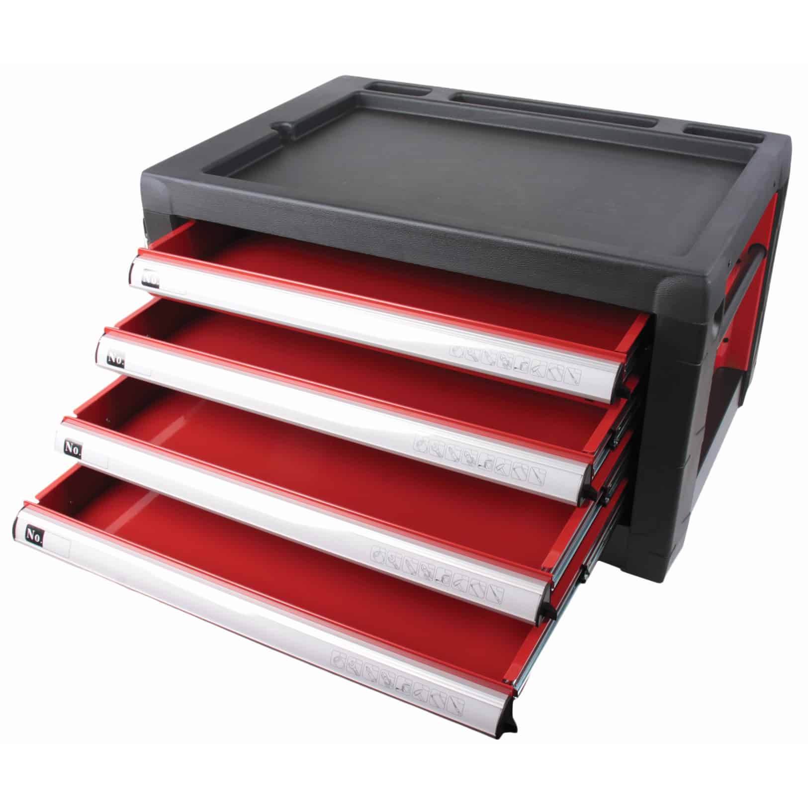 4 Drawer Locking Tool Box – No Tools Included | Lekr.co.za