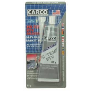 Carco Grey 85 grams High Temp RTV Silicone Rubber Gasket Maker