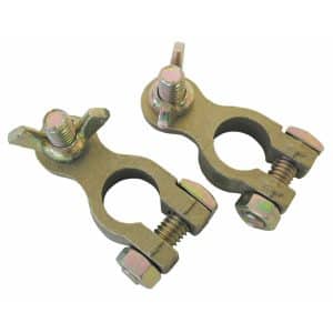 Brass Battery Terminal Set