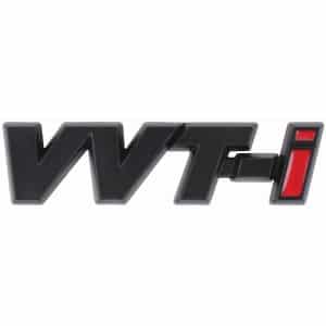 Black and Red VVT-I Logo Body Decal / Sticker