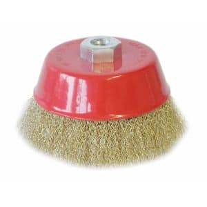 125 millimetre Wire Cup Brush with M14X2 Nut