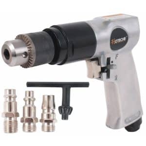 Hoteche 3/8 Inch Reversible Air Drill Kit