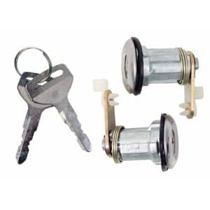 Replacement Door Lock Set with Keys for Toyota Hilux from 1976 to 1984