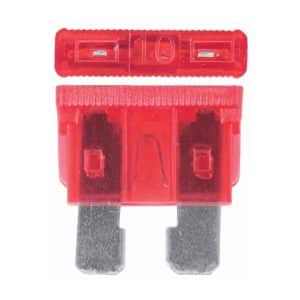 10 Amp Pack of 100 Plug In Fuse