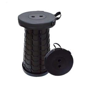Outdoor Portable Folding Extension Stool Seat for Camping, Fishing, Hiking