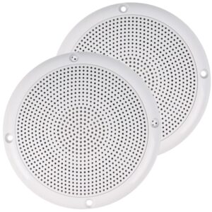6-Inch 40 Watt Marine Speaker Set