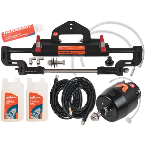 MultiFlex Hydraulic Steering Kit for up to 250 Horsepower Outboard