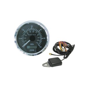 GPS Speedometer for Boats, Yachts, Trucks, and Aeroplanes - Black