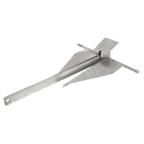 Heavy Duty Hot-Dipped Galvanised Danforth Anchor - 8kg