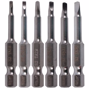 Hoteche Six-Piece Magnetic Triangle Screwdriver Bits Set