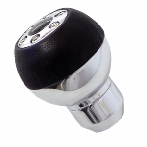 Replacement Black and Chrome Gear Knob