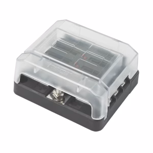Fuse Box for Boats with 6 Fuse Connections and LED Indicators