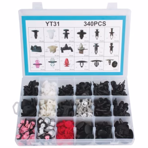 Assorted Panel Clips for Toyota Vehicles - 340 Piece Set