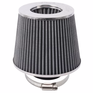 Air Filter - 63mm Neck (Silver)