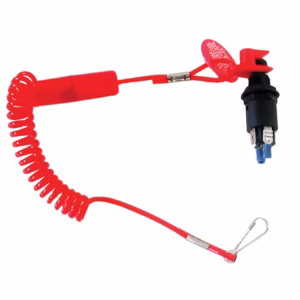 Emergency Cut-Off Switch for Boats