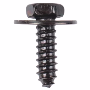 6mm Panel Screws with Washer (Black) - Pack of 100