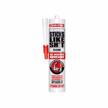 Evo-Stik Sticks Like Sh*t Adhesive - Clear (290ml)