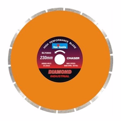 Fox Diamond Disc Segmented Masonry Cutting Blade - 230mm