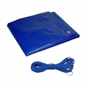 MTS Tarpaulin With Eyelets and Rope (6m x 9m)