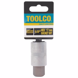 Toolco Hex Socket - 1/2 Inch Drive (17mm)