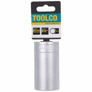 Toolco 12-Point Tube Socket - 1/2 Inch Drive (30mm x 76mm Long)
