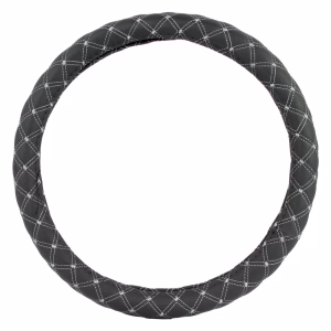 Polyurethane Steering Wheel Cover - Grey