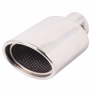 Chrome Exhaust Tail Piece - 63mm Inlet