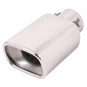 Chrome Exhaust Tail Piece - 63mm Inlet