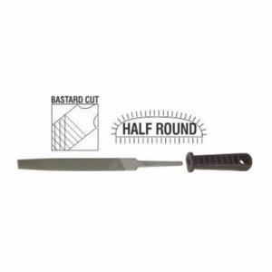 A-File Half Round Bastard Cut File - 250mm