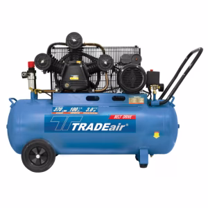 TradeAir 100 Litre 2.2kW 3HP Lubricated Cast Iron Compressor